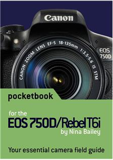 Canon EOS 750D manual. Camera Instructions.